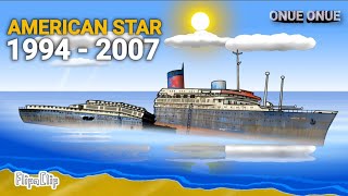 SS AMERICAN STAR Wreck ⚓️🚢 FlipaClip [upl. by Cheffetz581]