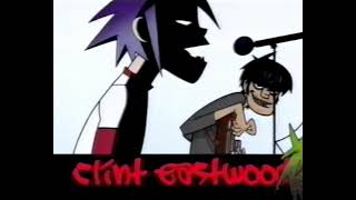 Gorillaz Clint Eastwood Single  Classic TV Commercial 2001 [upl. by Eilrac72]