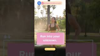 Run into your unknown inspiration running subscribe shorts [upl. by Carmel]