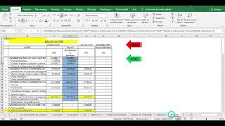 La Liasse Fiscale Tableau 1  Bilan Actif  Passif  Sur Excel  Balance شرح مبسط جدااا [upl. by Leonardi]