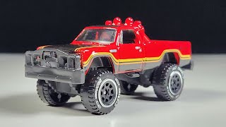 Spotlight Hot Wheels 1980 Dodge Macho Power Wagon  2024 Tubular Trucks [upl. by Uaeb]