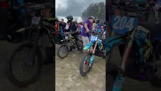 Hare Scramble Starting Line dirtybike harescramble electricracing [upl. by Ullman]