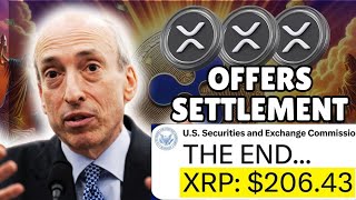 XRP RIPPLE SEC OFFERS SETTLEMENT WITH RIPPLE CEO 20643 XRP NOW POSSIBLE  RIPPLE XRP NEWS TODAY [upl. by Asyl]