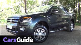 2013 Ford Ranger Wildtrak review [upl. by Komara912]