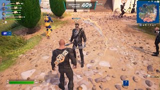 Fortnite  Sweaty Squad Battle Royale  Chapter 5 Season 4 Black Adam [upl. by Dehlia]