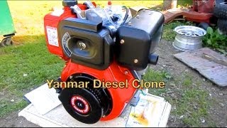 10hp Diesel Engine UnboxingOverview [upl. by Hakvir]