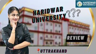 Haridwar university Uttarakhand  campus tour  approval’s fee structure scholarships amp placement [upl. by Ruggiero]