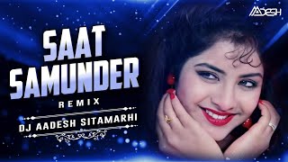 Saat Samundar  Club Mix  Dj Aadesh  Old Bollywood Dance Remix Video Song Divya Bharti  Vishwatma [upl. by Merriman]