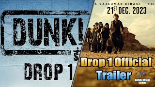 Dunki Drop 1  Shah Rukh Khan  Rajkumar Hirani  Taapsee  Vicky  Boman Christmas 2023  Bolly4u [upl. by Arvie]