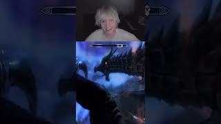 Razor Vs Alduin skyrim skyrimspecialedition skyrimmemes skyrimfunnymoments [upl. by Hcirdeirf390]