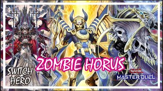 ZOMBIE HORUS COMBO RANKED GAMEPLAY YuGiOh Master Duel horus zombie masterduel [upl. by Anuala]