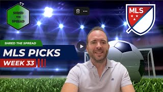 MLS Predictions Picks amp Parlays  MLS Picks Matchday 33 [upl. by Maffa202]