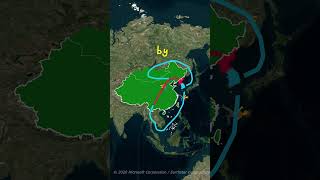 Two routes used by North Korean defectors to escape to South Korea [upl. by Ranitta]