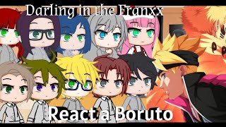 Darling in the Franxx React a tik tok of Boruto and sadsGC [upl. by Inoj]