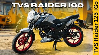 2025 TVS Raider 125 IGo New Model Full Review ✅ Price amp Features ❤️ Better Than Sp125 [upl. by Prosser]