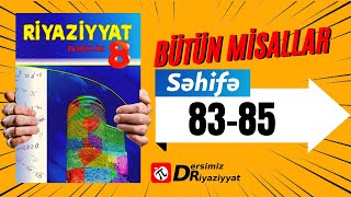 Riyaziyyat 8 ci sinif seh 8385 Paraleloqramın xasssələrinin tətbiqi  dersimiz riyaziyyat [upl. by Urbani]