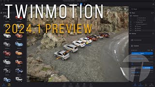 Twinmotion 20241 Preview New Features [upl. by Haywood]