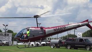 Enstrom Helicopter Rides at Butler Farm Show 2017 [upl. by Tomlinson]