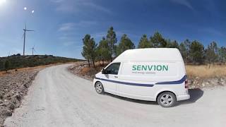 Senvion 3XM turbine  Virtual 360°view  French Version [upl. by Lectra]