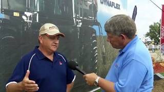 AGCO Customer Talks about the NEW DynaFlex Draper Header [upl. by Reffinej]