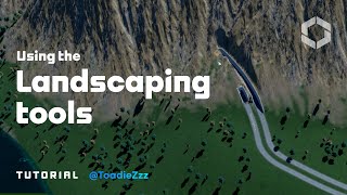 How to Use the Landscaping Tools  Inspirational Builds  Cities Skylines II [upl. by Urbani]