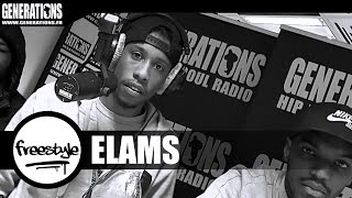 Elams  Freestyle Live des studios de Generations [upl. by Hernando]