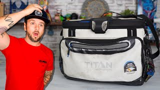 TITAN ZONE DEEP FREEZE 30 CAN ZIPPERLESS COOLER REVIEW IS IT TOUGH AS NAILS [upl. by Thorwald]