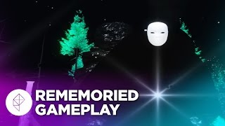 Rememoried Gameplay  A Trippy PuzzleExploration Game [upl. by Salamanca]