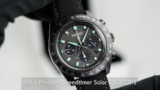 Seiko Prospex Speedtimer Solar SSC923P1 [upl. by Nohsyt]