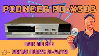 Pioneer PDX303 – RARE MID 80S VINTAGE CDPLAYER [upl. by Enert940]