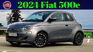 Fiat 500e 2024  2024 Fiat 500e Review [upl. by Kcireddor]