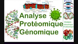 Proteome et Genome Analyse génomique protéomique interaction des protéines ligands bioinformatique [upl. by Raybin552]