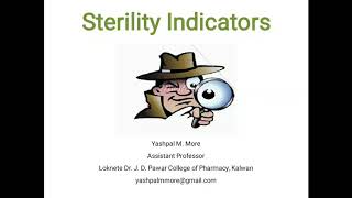 Sterility indicators [upl. by Sillyrama]