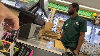 Dollar Tree Cashier “Jumanne” [upl. by Nylannej]