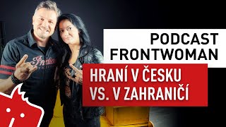 Hraní v Česku versus v zahraničí  Jiří Urban a Nikola Kandoussi  Podcast Frontwoman 8 [upl. by Tebasile1]