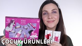 ÇOCUK ÜRÜNLERİYLE MAKYAJ 🧒💄 [upl. by Odelet]