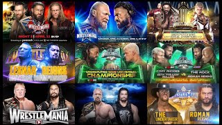 Roman Reigns el hombre con mas Eventos estelares de Wrestlemania en la Historia [upl. by Winchester]