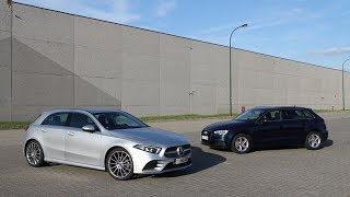 2019 Mercedes A200 vs 2018 Audi A3 Sportback [upl. by Nylitak]