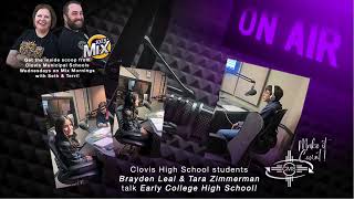 EARLY COLLEGE HIGH SCHOOL  ON THE AIR WITH MIX 1075 [upl. by Atirrehs]