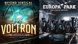 Will This Be The Best NEW Roller Coaster Of 2024 Voltron At Europa Park [upl. by Peterman]