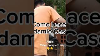 Andamio casero para hacer culatas de casa construccion tips [upl. by Aihsotan]