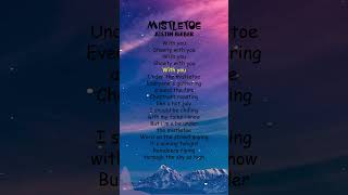 Justin Bieber  Mistletoe Lyrics shorts [upl. by Ann]