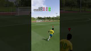 PELÉ vs MARADONA no FIFA RIP 👑 [upl. by Veda]