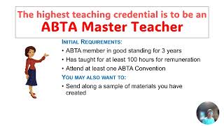 Kathie Macnab Master Teacher ABTA [upl. by Rozanna]