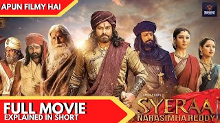 Sye Raa Narasimha Reddy FULL MOVIE EXPLAINED  HINDI   Chiranjeevi  Nayanthara  NOW ON PRIME [upl. by Tina]