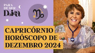 Horóscopo capricórnio previsões de dezembro 2024 [upl. by Chasse]