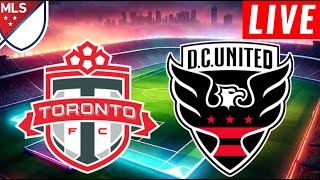 Toronto Fc vs Dc United Live Score  Major League Soccer 2024  Mls Live Stream [upl. by Benito]