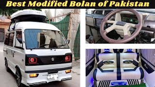 Suzuki Bolan 2022 Model Fully Modified In 1 Lac  Bolan Carry Daba Modified  Project Cars [upl. by Lenhart]