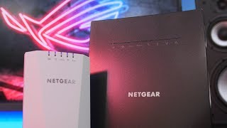 Netgear Nighthawk X4S amp X6S Mesh Wifi Range Extenders 4K [upl. by Naejarual]