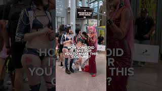 Azure Lane Cosplay interview at Anime NYC 2024 cosplaygirl animenyc [upl. by Evy]